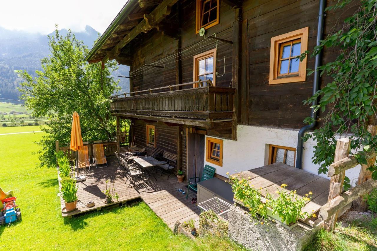 Ferienwohnung Bauernhof Obererlach Bramberg am Wildkogel Dış mekan fotoğraf